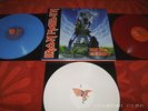 IRON MAIDEN Back to the front 3LP BOX  RARE LIVE color