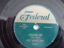 BLUES/ R&B - PETE GUITAR LEWIS- FEDERAL 78 RPM- LISTEN