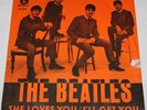 The Beatles - She Loves You, rare Swedish single