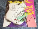 ROLLING STONES, LOVE YOU LIVE,SIGNED RECORDS AND ALBUM.