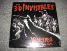 The 3-D Invisibles Vampires A Go Go USED LP & Press Kit