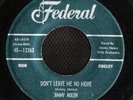 BLACK ROCKER 45 JIMMY NOLEN DON'T LEAVE ME NO MORE HEAR