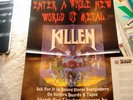 Rare 80s  Metal LP Killen - Record Store Promo Poster