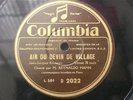 Offenbach Rousseau by Reynaldo Hahn Columbia 78rpm