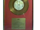 POLICE:Message In A Bottle 3:48 Gold Record Award-U.K