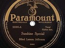 BLIND LEMON JEFFERSON pre war blues 78 PARAMOUNT 12593