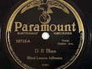 BLIND LEMON JEFFERSON pre war blues 78 PARAMOUNT 12712