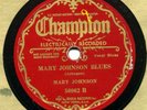 Champion 50062 MARY JOHNSON Rattle Snake Blues E/E-