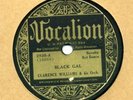 Vocalion 2838 Clarence Williams Or BLACK GAL in E+ 1934