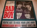 THE BEATLES  BAD BOY (EP) HOLLAND  EX COND