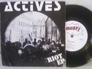ACTIVES riot ep PUNK OI KBD RARE CRASS