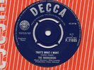 Decca 11695 The Marauders That’s What I Want MINT/UNP