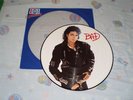 Michael Jackson PICTURE DISC LP BAD PEPSI very rare