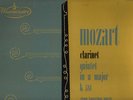 LEOPOLD WLACH clarinet MOZART Q'tet  WESTMINSTER LP/NM-
