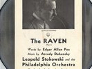 The Raven - Leopold Stokowski - RCA Picture Disc #2000