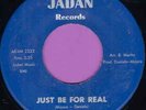 JOHNNY MOORE Just Be For Real RARE NORTHERN SOUL R&B 45