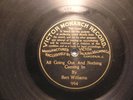 78 rpm Bert Williams on PreDog Monarch record #994
