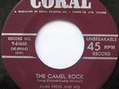 ALAN FREED The camel rock RARE 1956 Canada 45