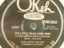 9)   78 RPM   SAM LANIN FAMOUS PLAYERS   OKEH 41097