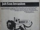 JAH SON INVASION - WACKIES ORIG. REGGAE VIINYL LP