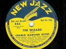 CHARLIE MARIANO - THE WIZARD - NEW JAZZ 78 RPM