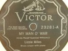 8)   78 RPM   LIZZIE MILES   VICTOR 23281