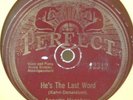 17) 78 RPM   ANNETTE HANSHAW   PERFECT 12319