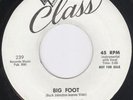 R&B Popcorn 45-Googie Rene-Big Foot/Rebecca-Class-Hear