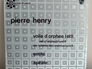 PIERRE HENRY voile d'orphee LP 1st ed electronic avant