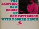 DON PATTERSON jazz LP PRESTIGE Exciting New Organ ERVIN