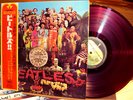 BEATLES Sgt Peppers 1st Apple RED VINYL Japan only