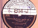78rpm Odeon: Sigfried Grundeis: Schubert Impromptus