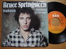 BRUCE SPRINGSTEEN - RARE GERMAN SINGLE - BADLANDS