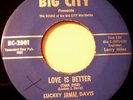 Luckey Jamal Davis, Love Is Better, Northern Soul 45 og