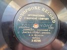 Old Russian ZONOPHONE gramophone RECORD 78 RPM