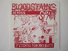 BLOODSTAINS ACROSS SPAIN LP KBD, BACK TO FRONT PUNK OOP