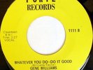 rare Soul Funk 45 GENE WILLIAMS on FORTE Listen