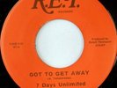 rare Soul Funk 45 7 DAYS UNLIMITED on R.E.T. Listen