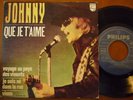 JOHNNY HALLYDAY -QUE JE T´AIME-  PORTUGAL 7 EP