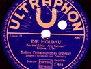 2x78rpm Ultraphon/Telefunken: Zemlinsky: Die Moldau