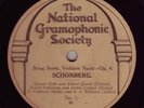 4x78rpm Vocalion: Spencer Dyke Quartet: Schönberg