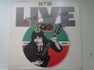 AC/DC -  LP - LIVE ..ATLANTIC STUDIOS +LETTER