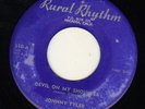 ROCKABILLY --on RURAL RHYTHM--JOHNNY TYLER--HEAR BOTH