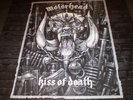 MOTORHEAD-KISS OF DEATH VINYL MINT-rose tattoo-ac dc-