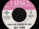 SOUL 45 BILLY STORM PLEASE DON'T MENTION HER NAME HEAR