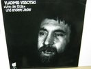 VLADIMIR VISSOTSKI Von der Erde LP Germany 1980 Rare