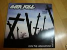 OVERKILL From the Underground and Below LP rare 350 lim