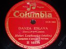 VIOLIN 78 rpm RECORD Columbia HENRI LEWKOWICZ Spain