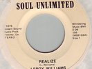 modern soul 45 LEROY WILLIAMS realize Hear