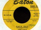 New Breed R&B Mod 45-Ann Cole-Each Day-Baton-Hear 